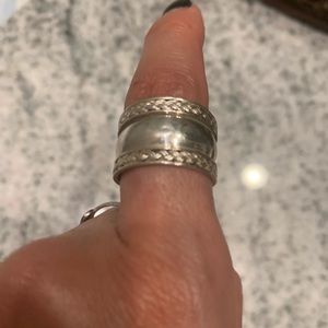 Sterling silver ring